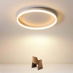 Moderne LED Plafondlamp in Japandi Style