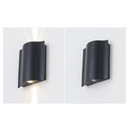 Moderne Minimalistische Aluminium Acryl Wandlamp – LED –  (2/4/6 Lichtbronnen)