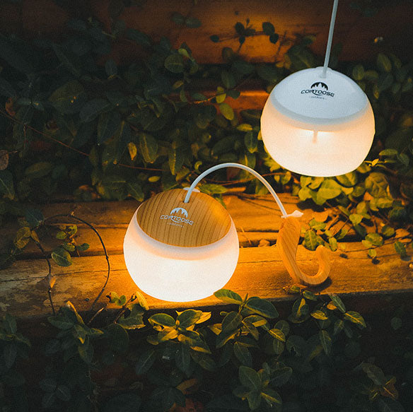 Draagbare USB LED Buitenlamp –  Hanglamp met Haak en 12 Uur Brandtijd
