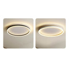 Moderne LED Plafondlamp in Japandi Style