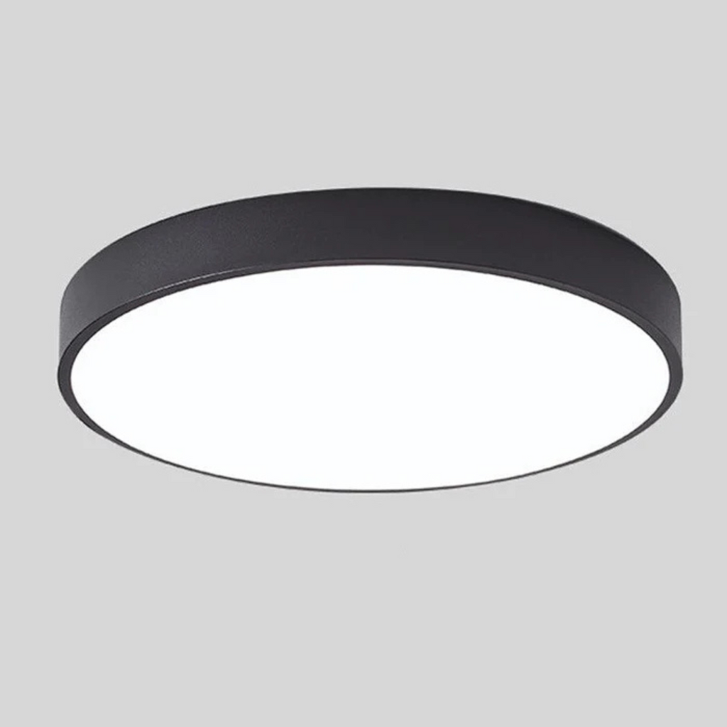 LED Plafondlamp met Scandinavisch Design van Hout & Acryl