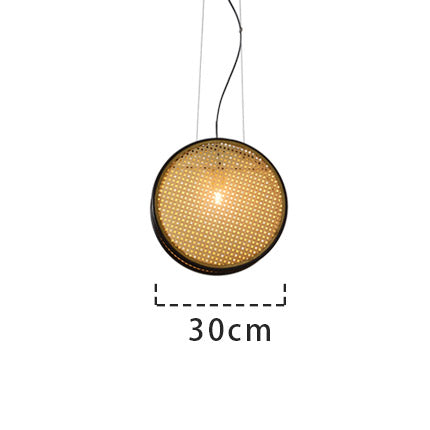 Rotan Hanglamp Rond | Japandi Design Hanglamp