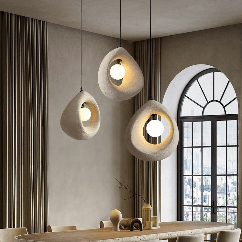 Organische Hanglamp met Opaalglas | Japandi Design