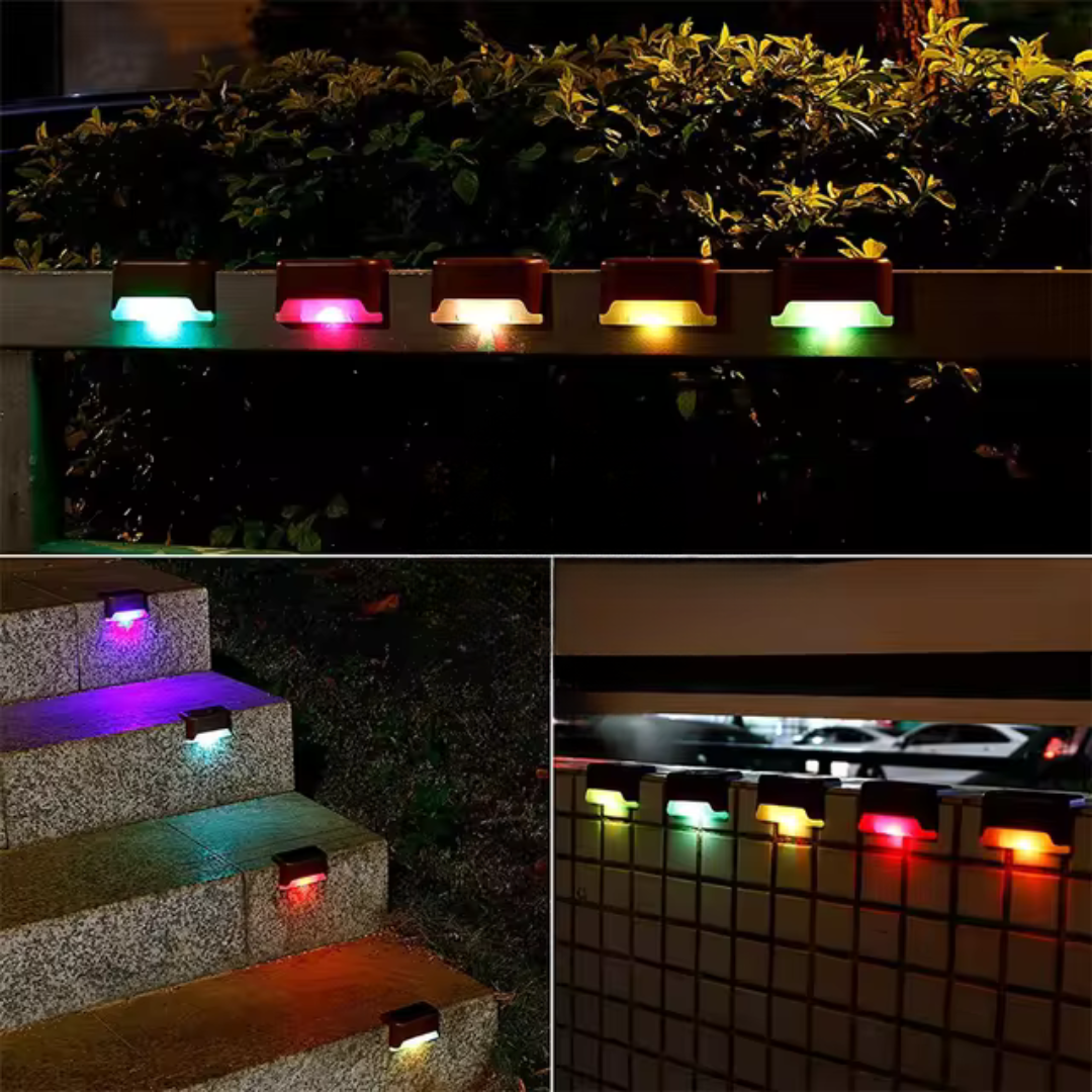 Sola – 4-Pack Solar Outdoor Lamps with Automatic Sensor & Weather-Resistant Design (IP65)
