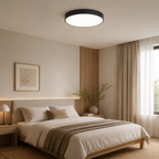 LED Plafondlamp met Scandinavisch Design van Hout & Acryl