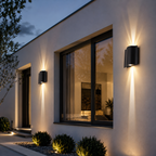 Moderne Minimalistische Aluminium Acryl Wandlamp – LED –  (2/4/6 Lichtbronnen)