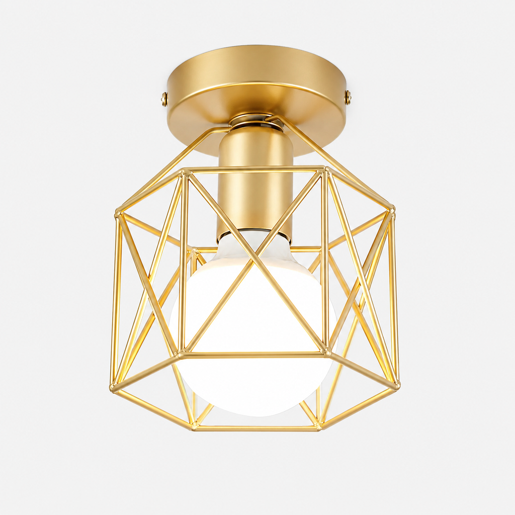 Plafondlamp met Geometrisch Design | Moderne Plafonnière