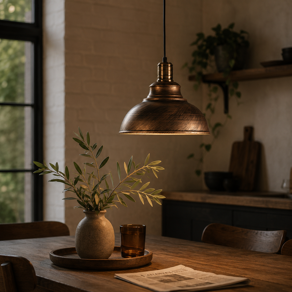 Industriële Hanglamp van Metaal | Vintage Design