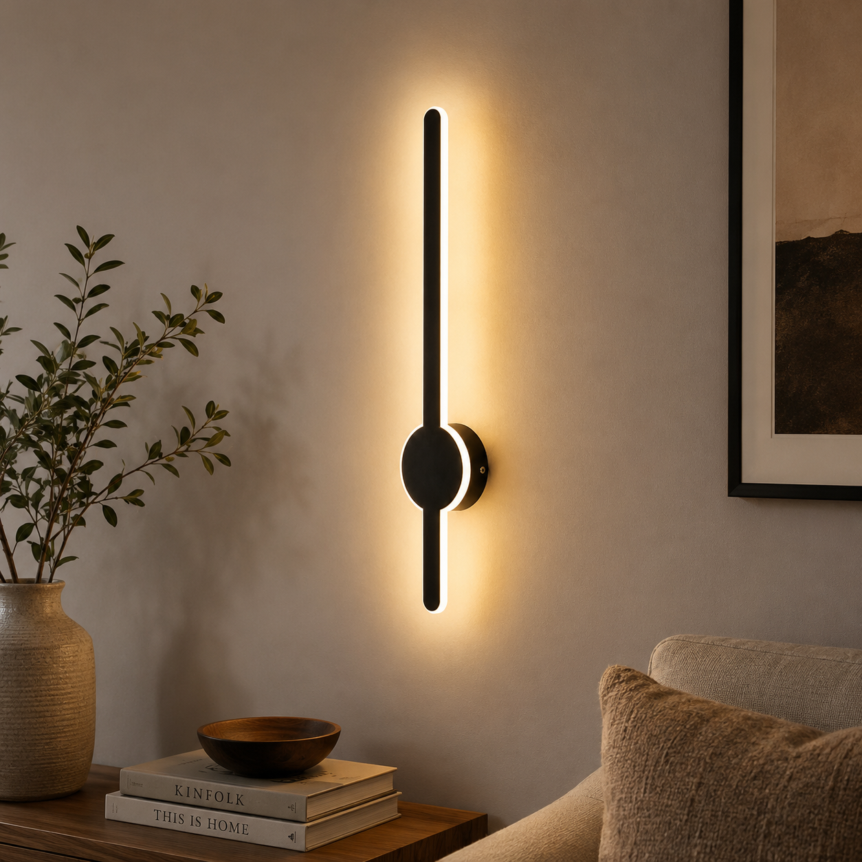 Minimalistische LED Wandlamp | Moderne Designverlichting