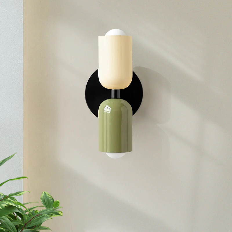 Moderne Dubbele Wandlamp voor Sfeervolle Verlichting in Huis