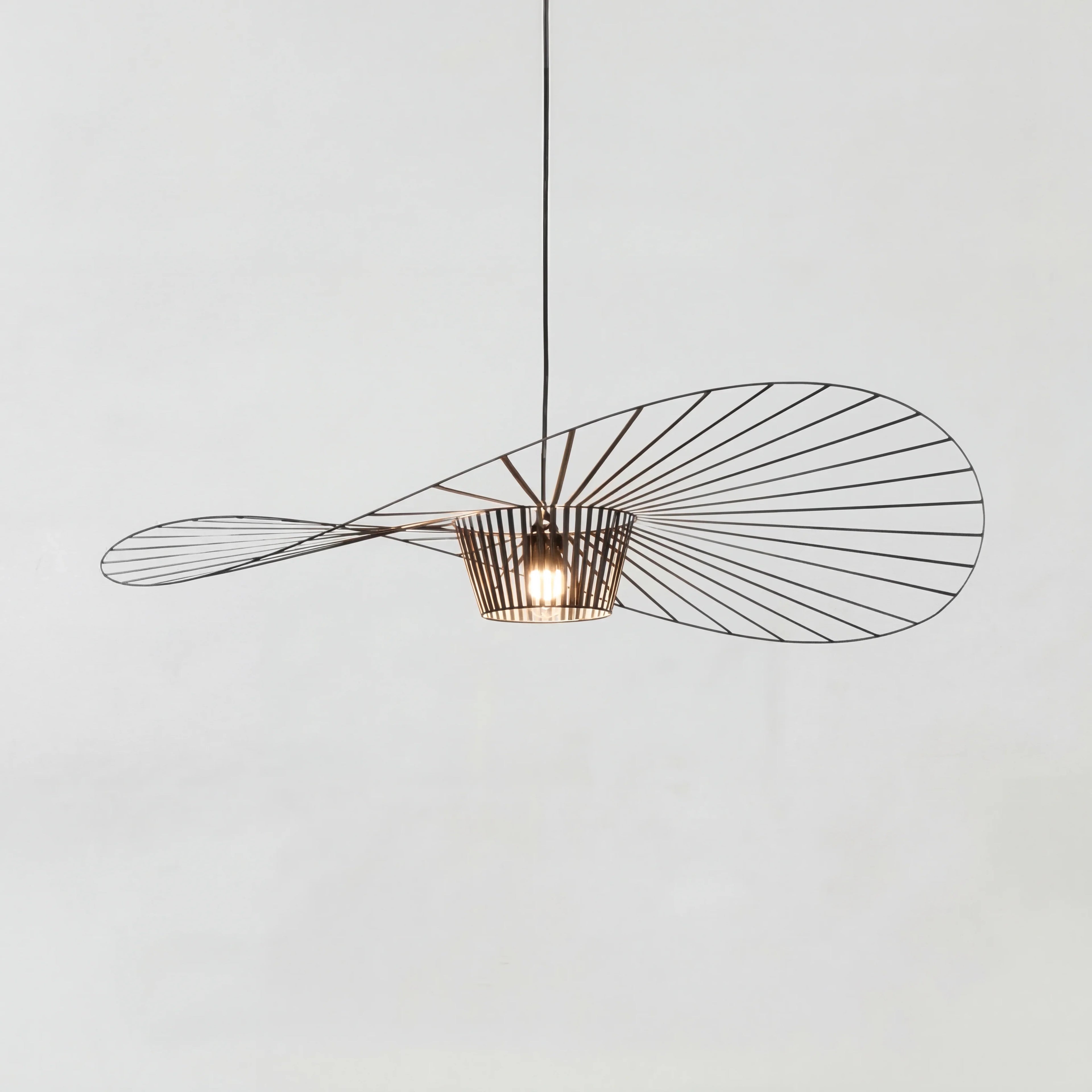 Rosland Vertigo Moderne Strohoed Hanglamp
