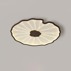 Moderne LED Plafondlamp met Houtlook Afwerking
