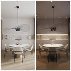 Rosland Vertigo Moderne Strohoed Hanglamp