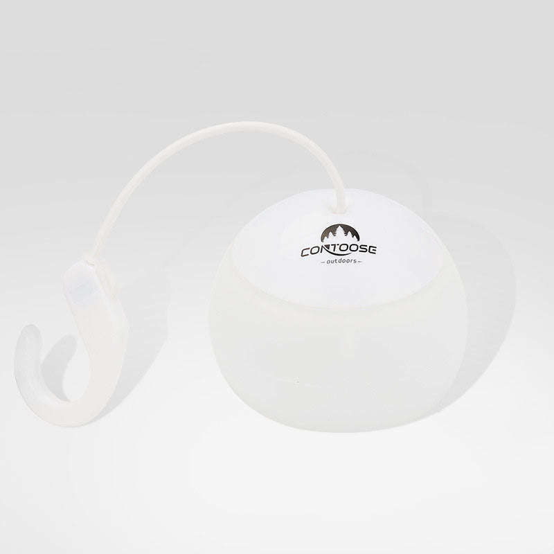 Draagbare USB LED Buitenlamp –  Hanglamp met Haak en 12 Uur Brandtijd