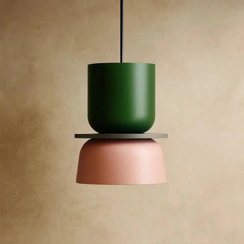 Moderne Nordic Hanglamp met Gelaagde Vormen
