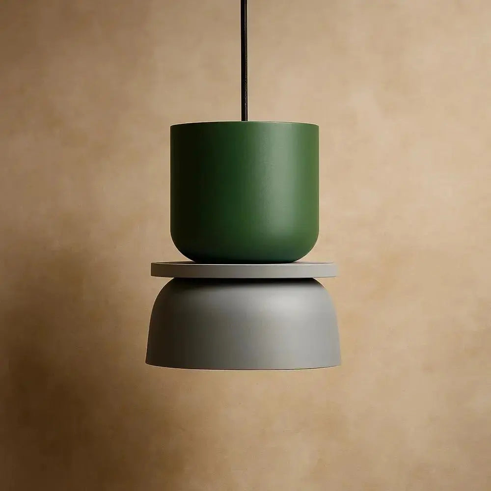 Moderne Nordic Hanglamp met Gelaagde Vormen