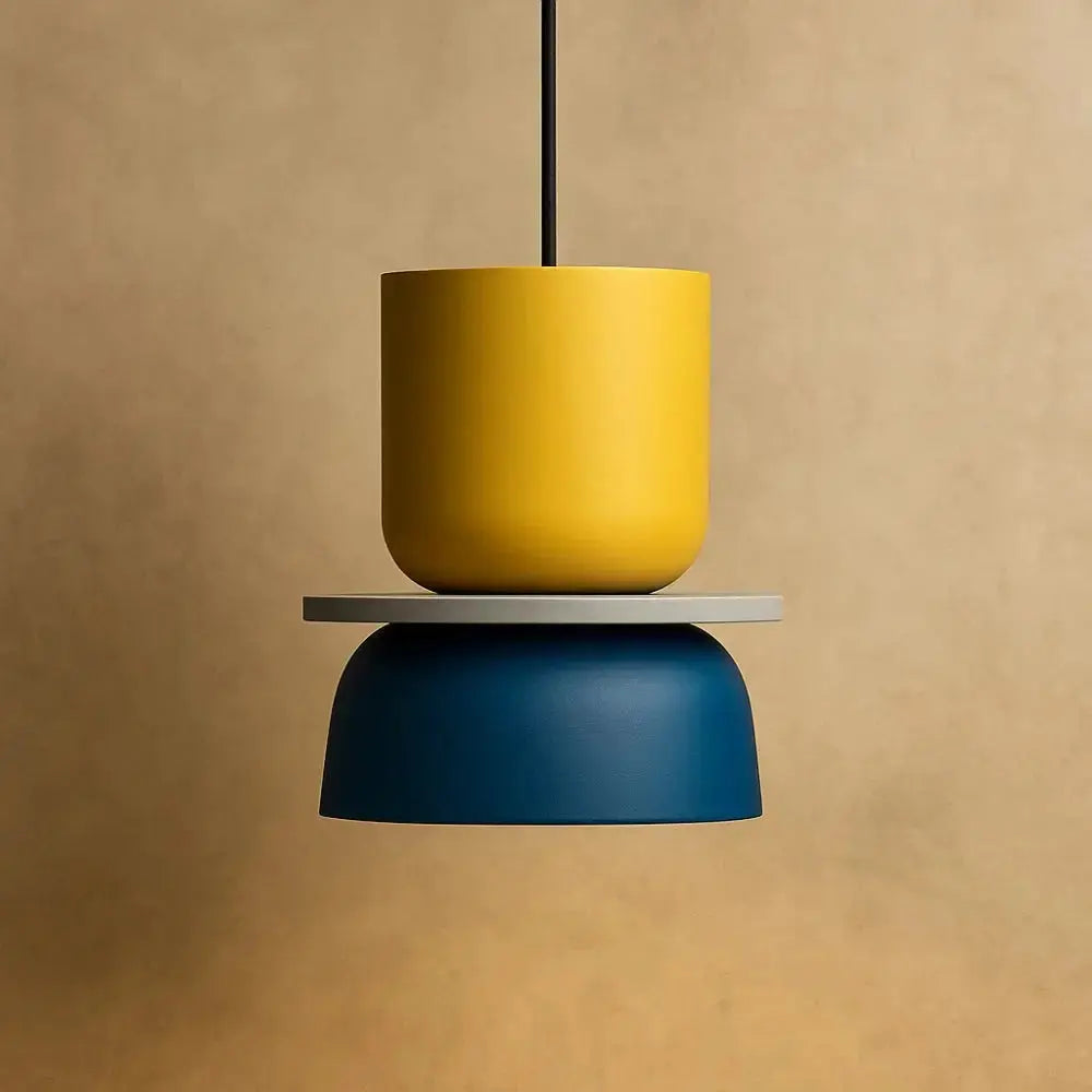 Moderne Nordic Hanglamp met Gelaagde Vormen