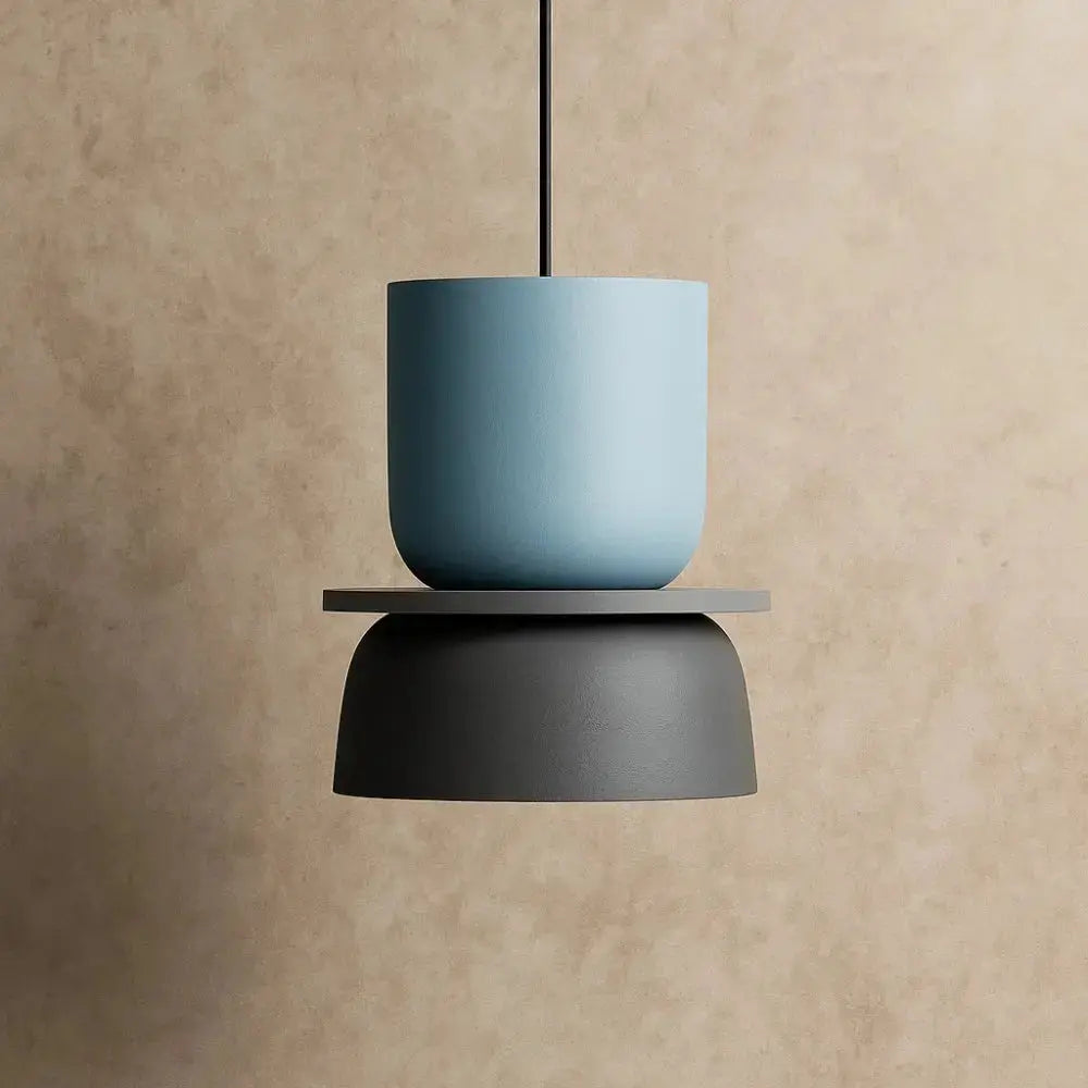Moderne Nordic Hanglamp met Gelaagde Vormen