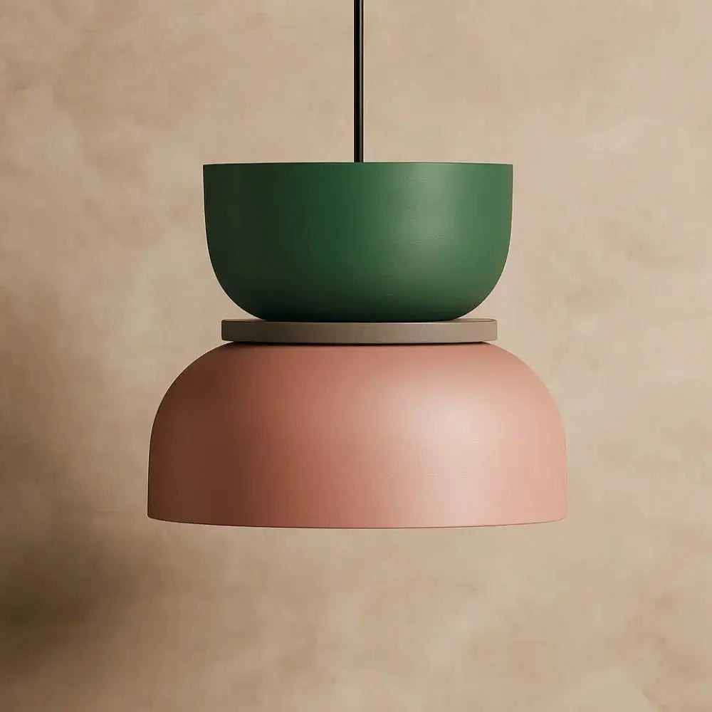 Moderne Nordic Hanglamp met Gelaagde Vormen