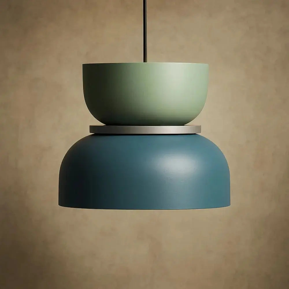 Moderne Nordic Hanglamp met Gelaagde Vormen