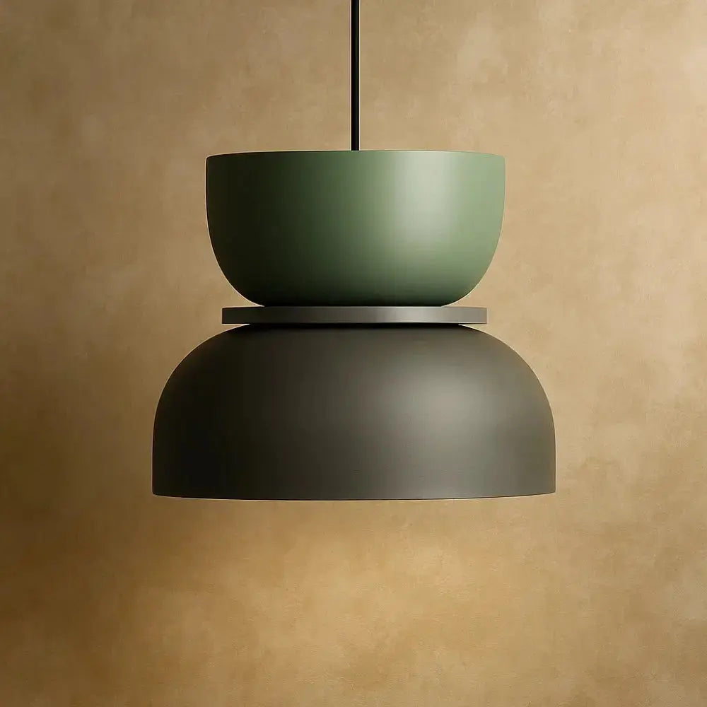 Moderne Nordic Hanglamp met Gelaagde Vormen