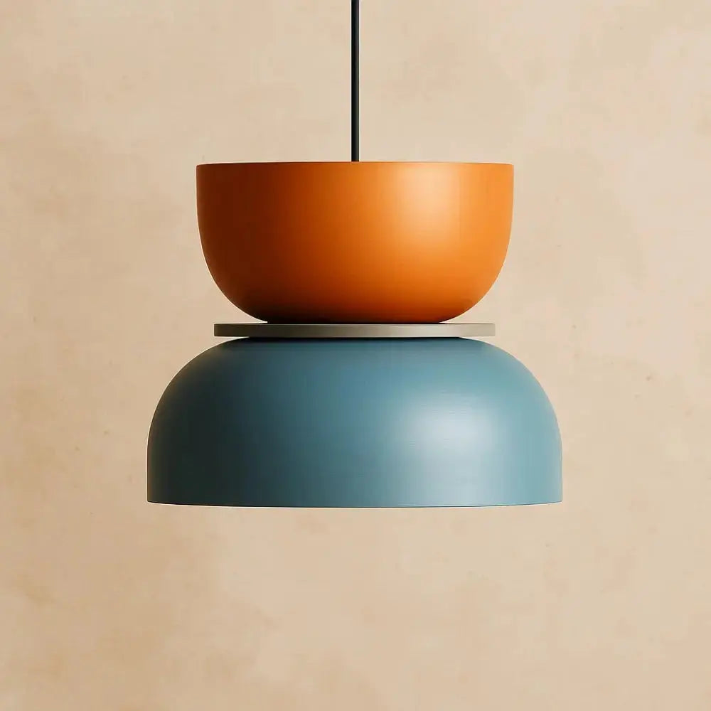 Moderne Nordic Hanglamp met Gelaagde Vormen