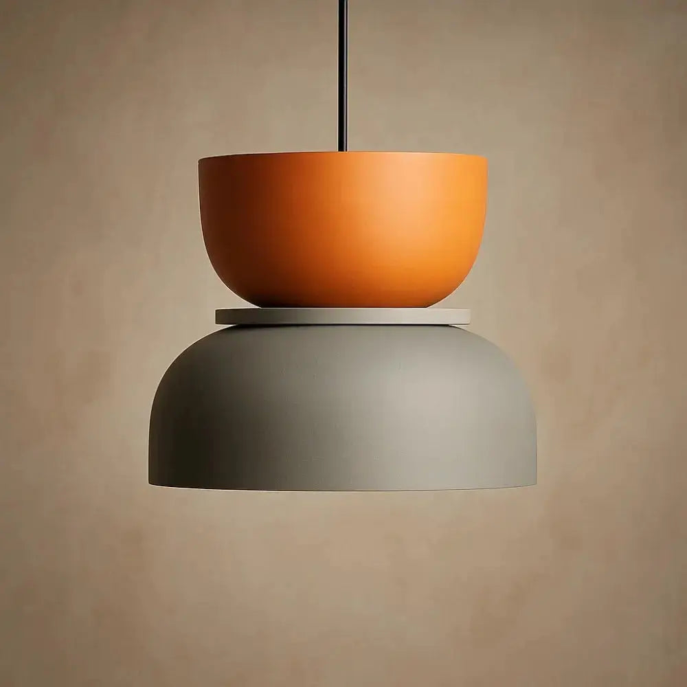 Moderne Nordic Hanglamp met Gelaagde Vormen