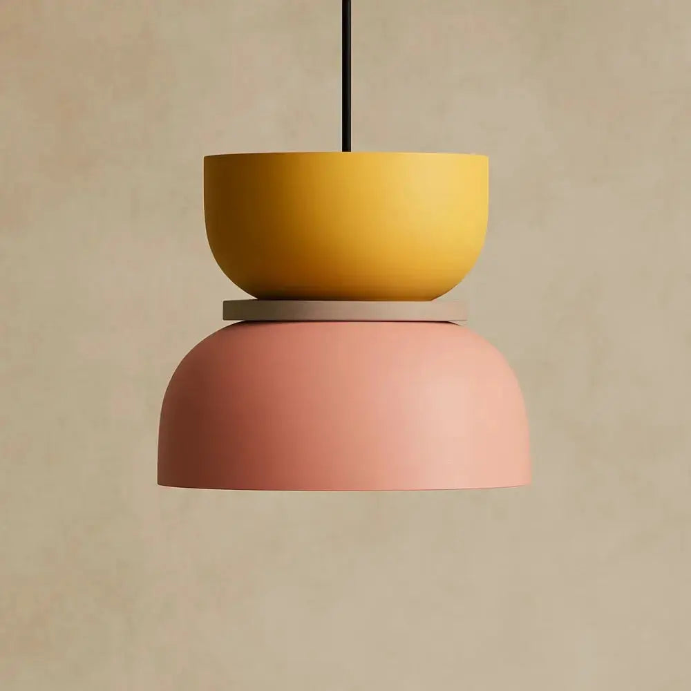 Moderne Nordic Hanglamp met Gelaagde Vormen