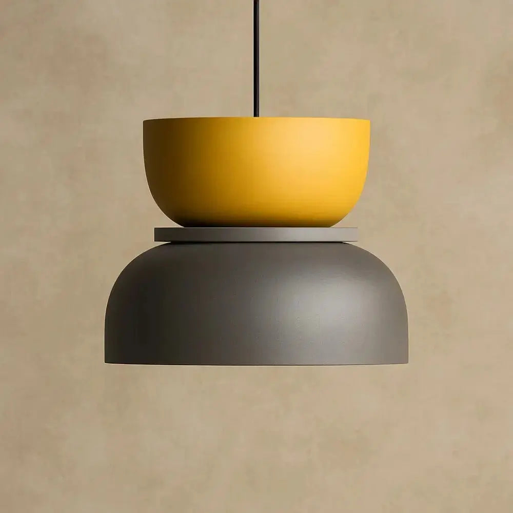 Moderne Nordic Hanglamp met Gelaagde Vormen