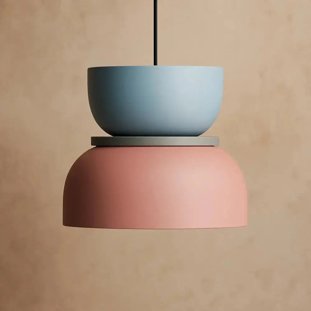 Moderne Nordic Hanglamp met Gelaagde Vormen