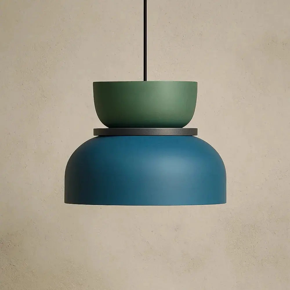 Moderne Nordic Hanglamp met Gelaagde Vormen