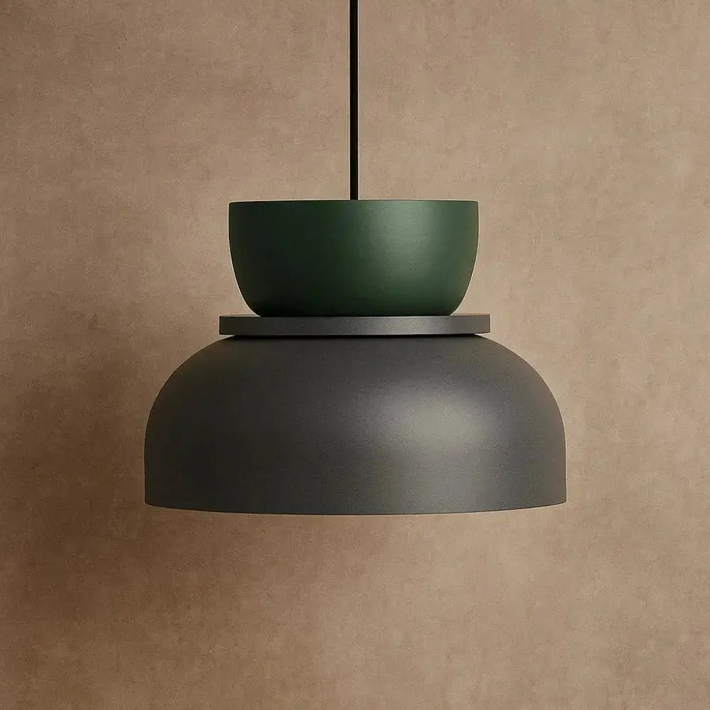Moderne Nordic Hanglamp met Gelaagde Vormen