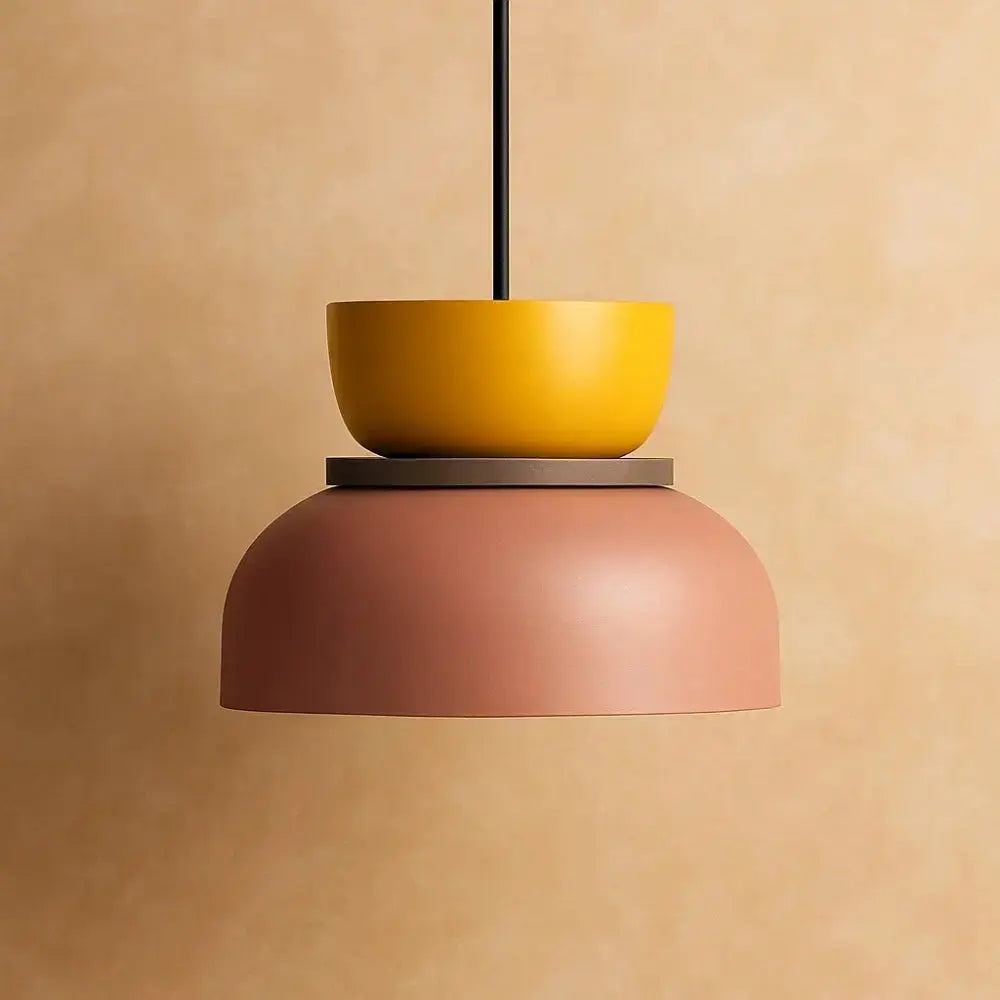 Moderne Nordic Hanglamp met Gelaagde Vormen