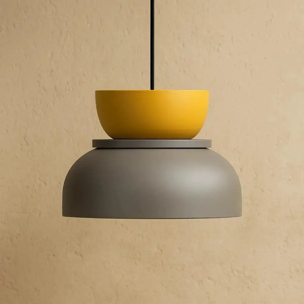 Moderne Nordic Hanglamp met Gelaagde Vormen