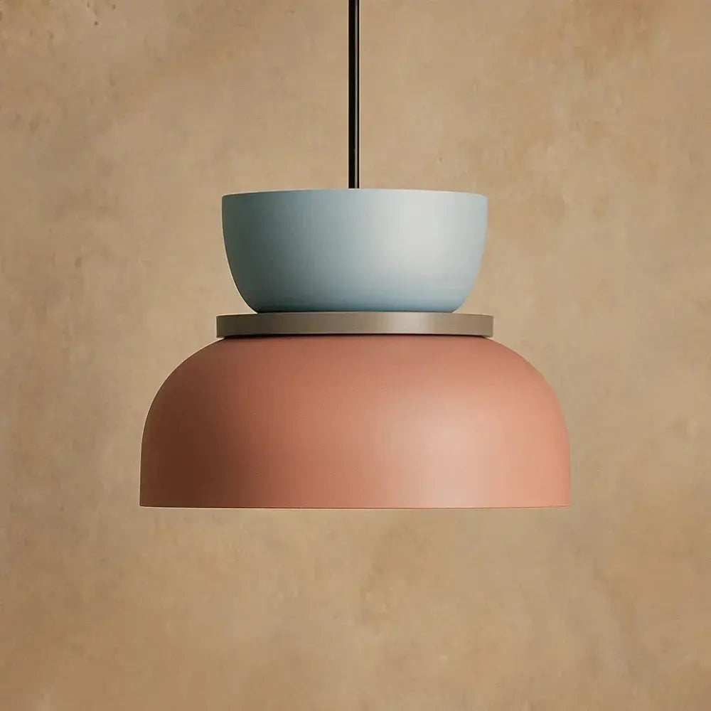 Moderne Nordic Hanglamp met Gelaagde Vormen