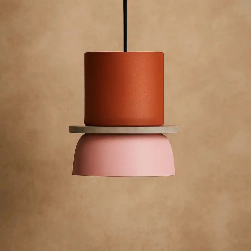 Moderne Nordic Hanglamp met Gelaagde Vormen