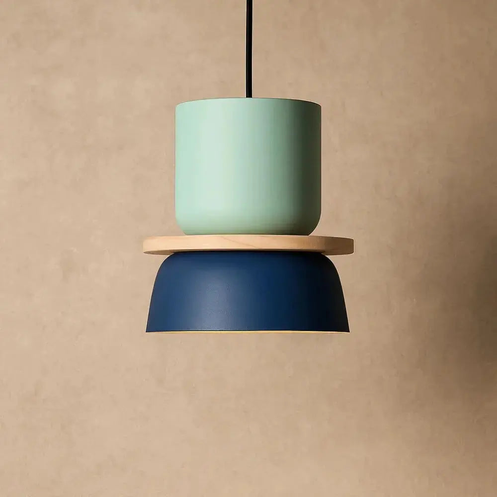 Moderne Nordic Hanglamp met Gelaagde Vormen