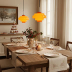 Valenra Macaron Oranje Glazen Hanglamp