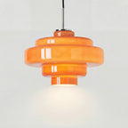 Valenra Macaron Oranje Glazen Hanglamp