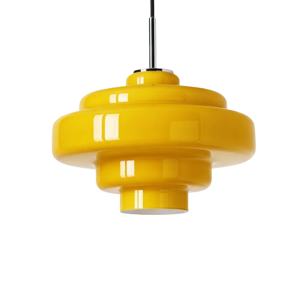 Valenra Macaron Oranje Glazen Hanglamp