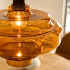Valenra Macaron Oranje Glazen Hanglamp