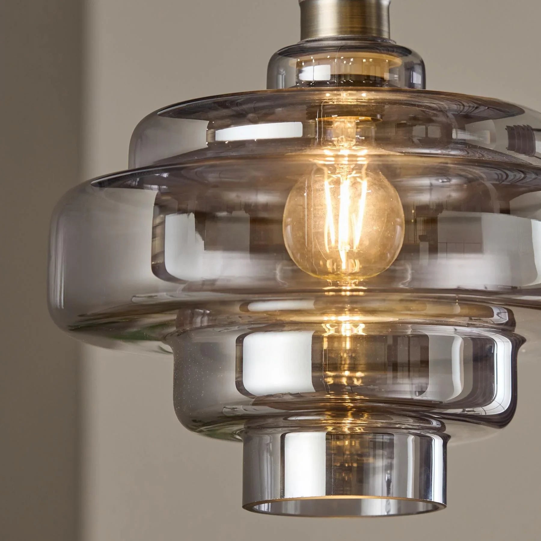 Valenra Macaron Oranje Glazen Hanglamp
