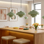 Valenra Macaron Oranje Glazen Hanglamp