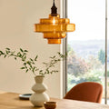 Valenra Macaron Oranje Glazen Hanglamp