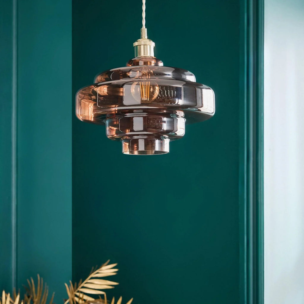 Valenra Macaron Oranje Glazen Hanglamp
