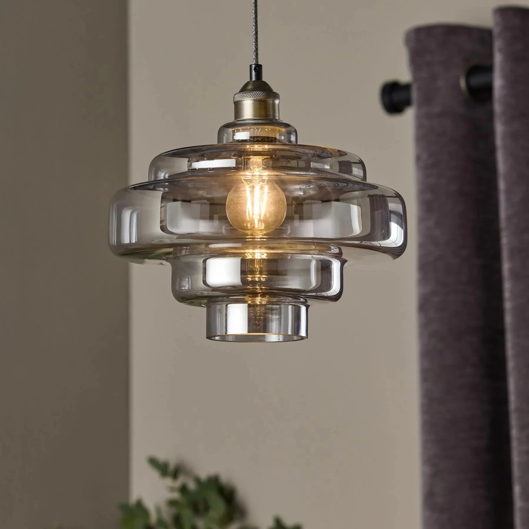 Valenra Macaron Oranje Glazen Hanglamp