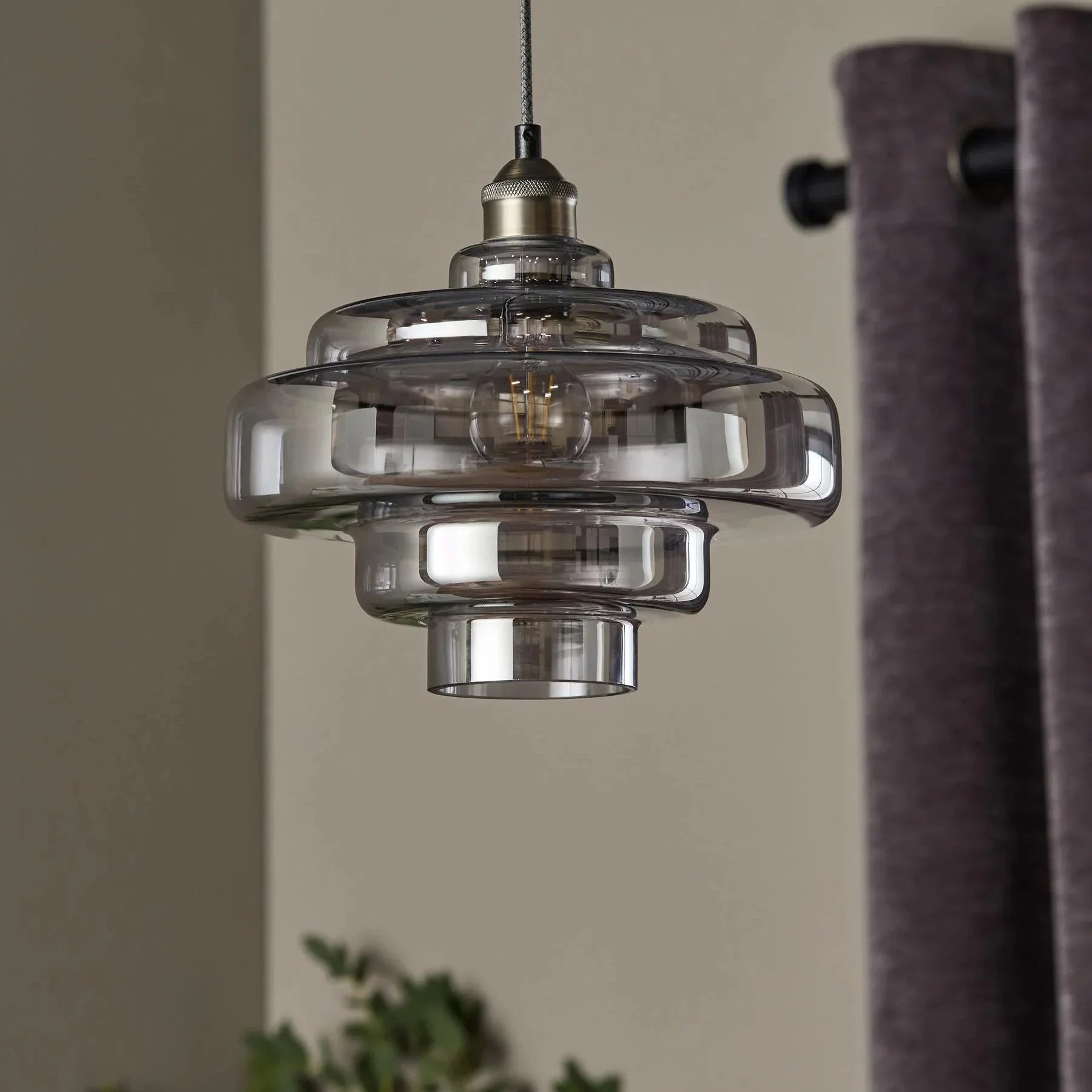 Valenra Macaron Oranje Glazen Hanglamp