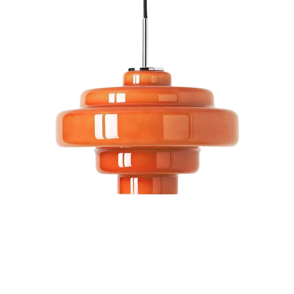 Valenra Macaron Oranje Glazen Hanglamp