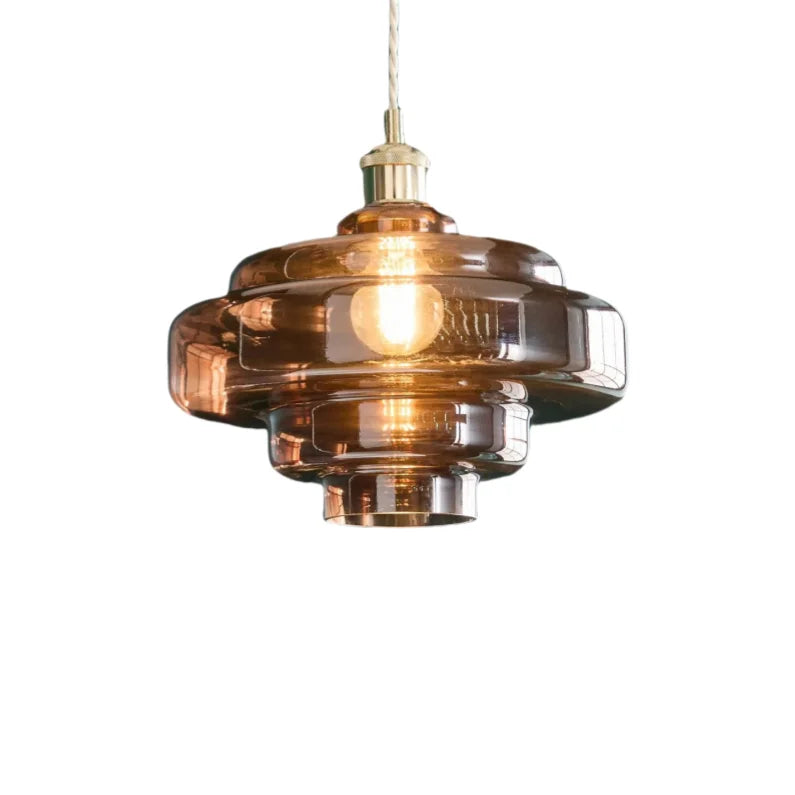 Valenra Macaron Oranje Glazen Hanglamp
