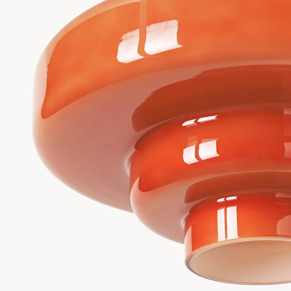 Valenra Macaron Oranje Glazen Hanglamp